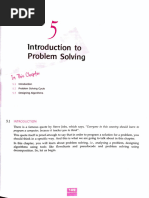 Chapter 5 - Introduction to Problem Solving