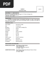 Sample Resume