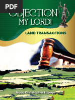 March 2025 - Land Transactions - Second Edition (Objection My Lord)