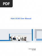 Htek UC46 User Manual V4!4!24