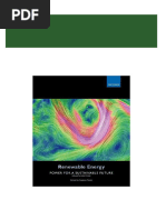 Full Download (eBook PDF) Renewable Energy: Power for a Sustainable Future 4th Edition PDF DOCX