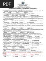 EMPOWERMENT-THIRD MONTHLY  EXAMINATION -ANSWER KEY