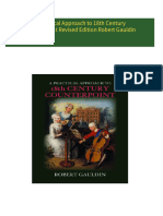 [FREE PDF sample] A Practical Approach to 18th Century Counterpoint Revised Edition Robert Gauldin ebooks