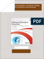 Instant download General Education Essentials: A Guide for College Faculty, 2nd 2nd Edition Paul Hanstedt pdf all chapter