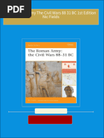 Immediate download The Roman Army The Civil Wars 88 31 BC 1st Edition Nic Fields ebooks 2024