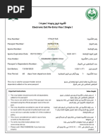 Exit Re entry Visa