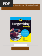 Download Songwriting For Dummies 2nd Edition Jim Peterik ebook All Chapters PDF