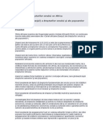 Carta Africană (Banjul) A Drepturilor Omului Şi Ale Popoarelor