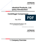 202409 Hitachi Presentation for Indonesia (Company and Compressor)