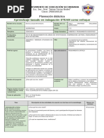 PLANEACION STEAM 1 TRIMESTRE FISICA DZA