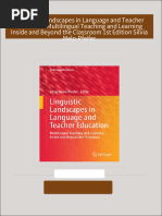 Download Linguistic Landscapes in Language and Teacher Education: Multilingual Teaching and Learning Inside and Beyond the Classroom 1st Edition Sílvia Melo-Pfeifer ebook All Chapters PDF