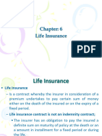 Chap -6  Life Insurance