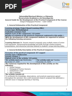 Guide for the Development of the Practical Component and Evaluation Rubric - Phase 5 - Practical Component - Educational and Pedagogical Practice