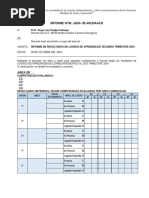 INFORME DE RESULTADOS LOGROS DE APRENDIZAJE II TRIM-2024