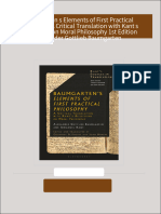 Baumgarten s Elements of First Practical Philosophy A Critical Translation with Kant s Reflections on Moral Philosophy 1st Edition Alexander Gottlieb Baumgarten all chapter instant download