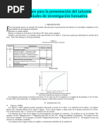 1. INDICACIONES PARA EL INFORME