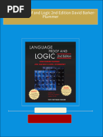 Language Proof and Logic 2nd Edition David Barker-Plummer download pdf