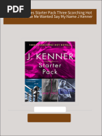 J Kenner Series Starter Pack Three Scorching Hot Novels Release Me Wanted Say My Name J Kenner download pdf