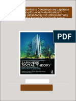 Download full Routledge Companion to Contemporary Japanese Social Theory From individualization to globalization in Japan today 1st Edition Anthony Elliott Masataka Katagiri And Atsushi Sawai ebook all chapters