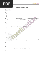 Maths Formula Sheet