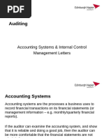 Session 5 Accounting Systems Internal Control Student