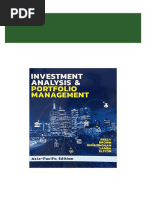 Full Download (eBook PDF) Investment Analysis & Portfolio Management PDF DOCX