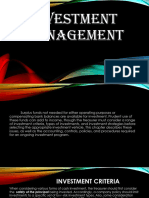 INVESTMENT-MANAGEMENT