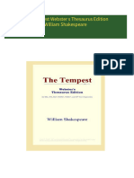 [Ebooks PDF] download The Tempest Webster s Thesaurus Edition William Shakespeare full chapters