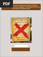 The Taking of Jemima Boone Colonial Settlers Tribal Nations and the Kidnap That Shaped America 1st Edition Matthew Pearl all chapter instant download