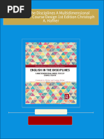 Instant download English in the Disciplines A Multidimensional Model for ESP Course Design 1st Edition Christoph A. Hafner pdf all chapter