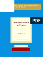 Instant Download Wuthering Heights Webster s Thesaurus Edition Emily Bronte PDF All Chapters