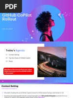 GitHub Copilot Rollout - Sessions 1