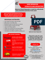 Spherical Sand Separator