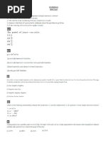 Oscillations Questions