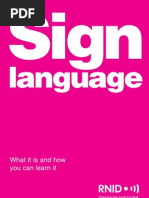 3488R Sign Language