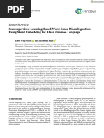 Applied Computational Intelligence and Soft Computing - 2024 - Geleta - Semisupervised Learning‐Based Word‐Sense