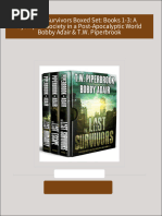 Instant Access to The Last Survivors Boxed Set: Books 1-3: A Dystopian Society in a Post-Apocalyptic World Bobby Adair & T.W. Piperbrook ebook Full Chapters