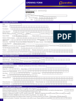 Parallex Accountgg Opening Form