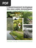 Lassainissement Ecologique Des Eaux Usees Domestiques