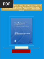 World Regional Social Policy and Global Governance New research and policy agendas in Africa Asia Europe and Latin America 1st Edition Bob Deacon (Editor) all chapter instant download