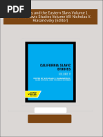 Get Christianity and the Eastern Slavs Volume 1 California Slavic Studies Volume VIII Nicholas V. Riasanovsky (Editor) free all chapters