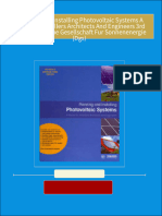 Instant Access to Planning And Installing Photovoltaic Systems A Guide For Installers Architects And Engineers 3rd Edition Deutsche Gesellschaft Fur Sonnenenergie (Dgs) ebook Full Chapters