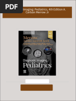 Diagnostic Imaging: Pediatrics, 4th Edition A. Carlson Merrow Jr 2024 scribd download