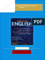 Where can buy Essentials of English 6th Edition Vincent F. Hopper ebook with cheap price