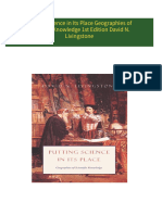 Download full Putting Science in Its Place Geographies of Scientific Knowledge 1st Edition David N. Livingstone ebook all chapters