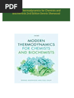 Where can buy Modern Thermodynamics for Chemists and Biochemists 2nd Edition Dennis Sherwood ebook with cheap price