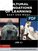 Cultural Foundations of Learning East and Wes