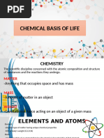 Chemical Bases of Life (1)