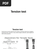 Lecture 7 Tension & Compression Test