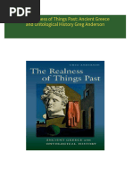 Where can buy The Realness of Things Past: Ancient Greece and Ontological History Greg Anderson ebook with cheap price